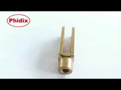 Clevis 3/8-24 Thread Cable End Fittings Nickel Plating Low Carbon Steel