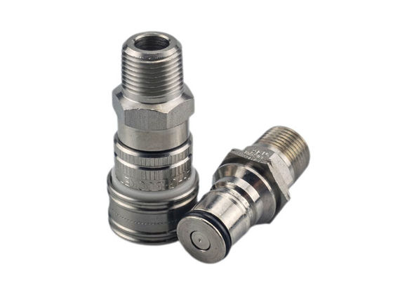 کیفیت  Various Liquids And Gases Stainless Steel Quick Coupling کارخانه