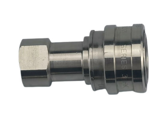 کوپلینگ سریع هیدرولیک 1/8 اینچی CB-1 Series Steel 316 Close Type