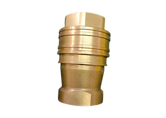 هيدرولیک 800psi 2 "برنج سریع آزاد کردن اتصال برای مایع