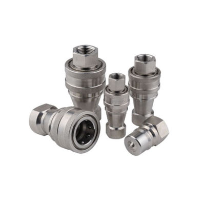 آداپتور سریع هیدرولیک AU یا EPDM برای استفاده از گاز -20-100 درجه سانتیگراد دمای کار