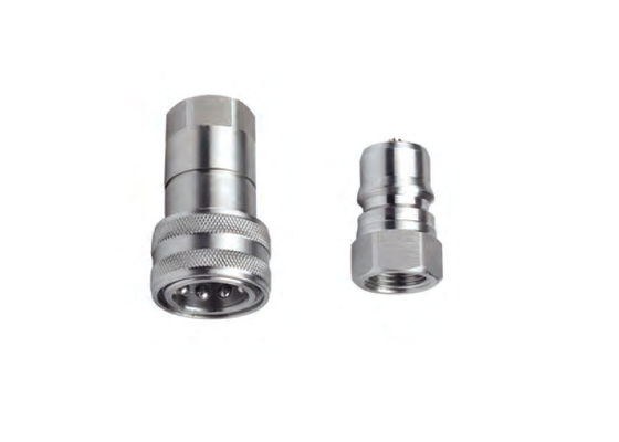316 فولاد ضد زنگ بسته نوع هیدرولیک کوپلر سریع 1/2 '' سری CB-1