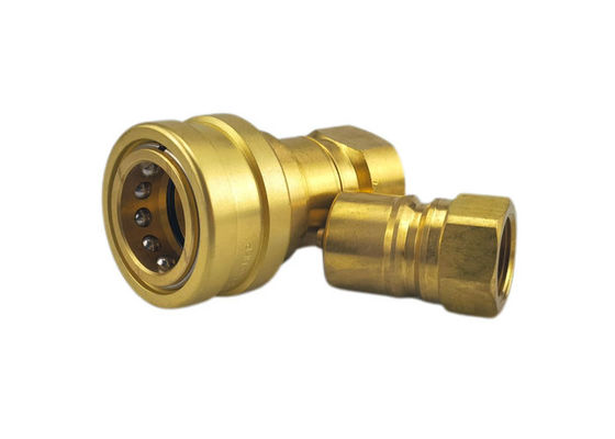 0.5'' فشار متوسط پنیوماتیک برنج Quick Coupler