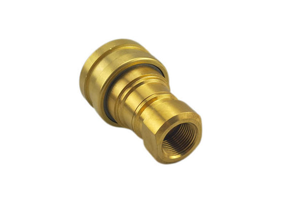 ISO7241B 0.75 اینچ هیدرولیک برنج Quick Coupler