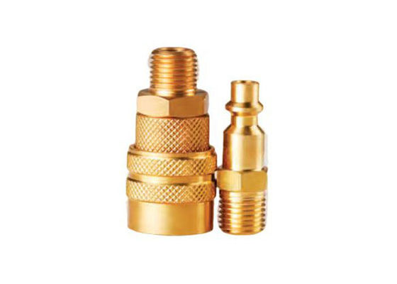 LAM Pneumatic Brass Quick Coupling High Flow Single Shut Off (LAM لامپ پنوماتیک برنج با اتصال سریع با جریان بالا)