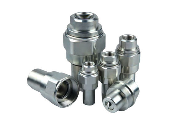 KZE-BA Thread Locked Type Hydraulic Quick Coupling برای ماشین های کشاورزی