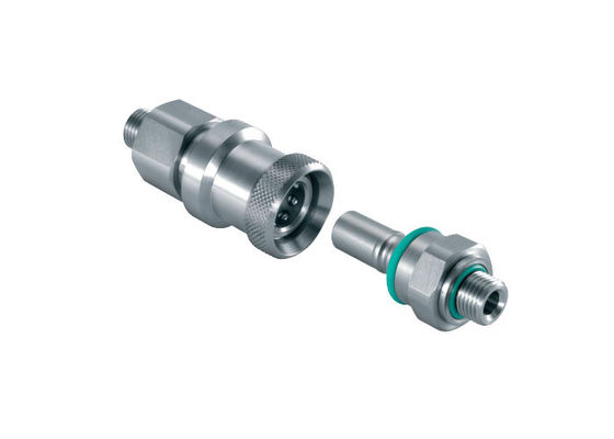 صنعت راه آهن ویتون BSPP 0.25''' Flat Face Coupler, استیل ضد زنگ