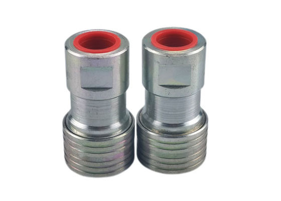 1-1/4 " فولاد دو طرفه خاموش کردن اتصال، هیدرولیک اتصال سریع قطع