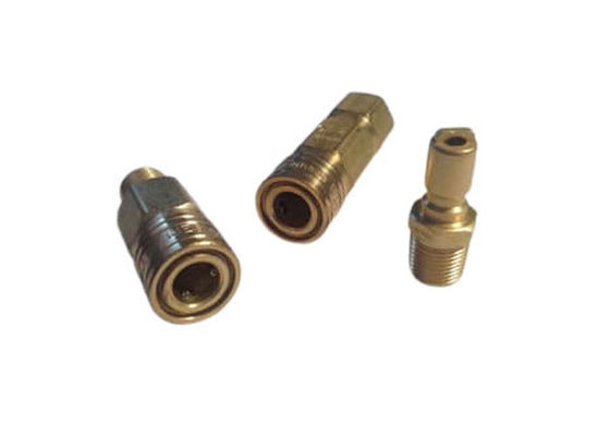 1/4 "برنج سرعت آزاد شدن هوا اتصال پنوماتیک اتصال سریع