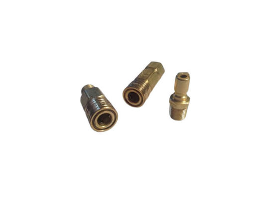 1/4 "برنج سرعت آزاد شدن هوا اتصال پنوماتیک اتصال سریع