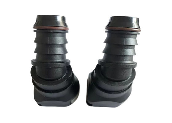 EPDM سوخت مایع پلاستیکی اتصال سریع 15.82mm 45 درجه