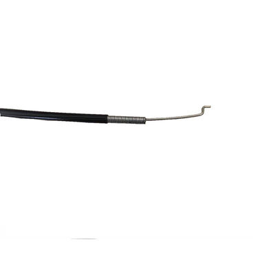 مونتاژ کابل با دسته گرد سیاه 940MM طول 76MM سفر SS316 سیم طناب سیاه