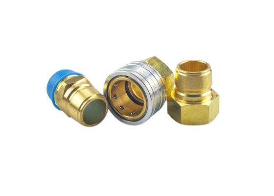 15.82mm-ID14 سر گرد خود قفل فلج لوله فلزی / لوله فلزی انعطاف پذیر برای تعمیر و نگهداری راه آهن
