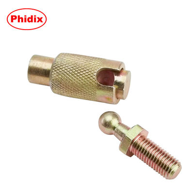 S-Knurling Quick-Disconnect Ball Joints: جمع آوری سریع، مقاوم در برابر خوردگی (زینک پوشانده، درمان گرما)