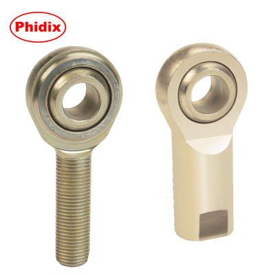 انتهای میتریک میله های سری EM-M/EF-M: مفاصل سنگین مقاوم در برابر خوردگی با پوشش PTFE برای کنترل حرکت کم نگهداری