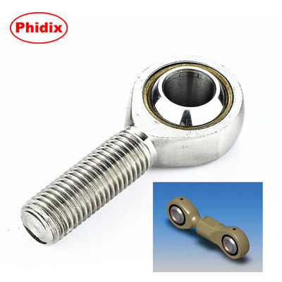 انتهای میتریک میله های سری EM-M/EF-M: مفاصل سنگین مقاوم در برابر خوردگی با پوشش PTFE برای کنترل حرکت کم نگهداری