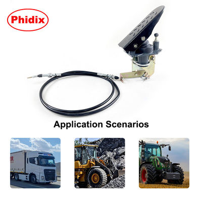 CH530/CH531 پدال های فشرده سنگین برای کامیون ها و ماشین آلات جاده ای. سیستم بازگشت دوگانه با بار بهار. طراحی با دوام آماده برای OEM با نگهداری کم و مقاومت در برابر خوردگی.