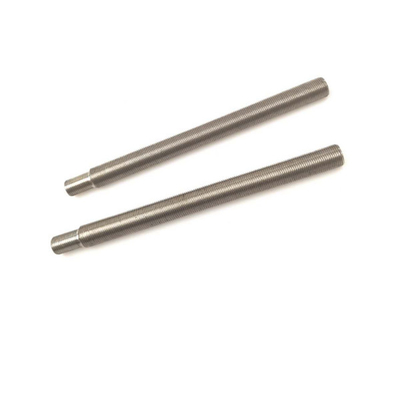 M12x1 فولاد لوله رشته ای 155mm بلند زینک چسبیده گالوانیزه