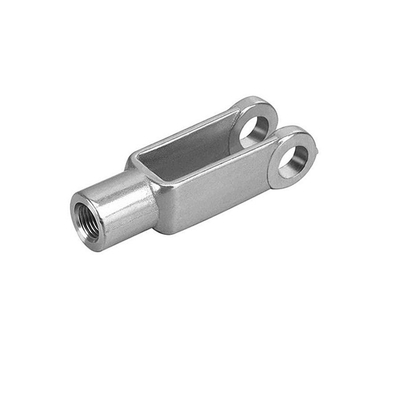 مقاومت کم فشار کشش کابل آخر لوازم جانبی فولادی رشته Clevis 1/4 - 28 RH U فورک